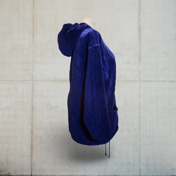 Jones New York Royal Blue Teddy Jacket Sz1x - Picture 4 of 5